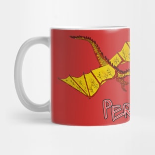 Peril Dragon Red Mug